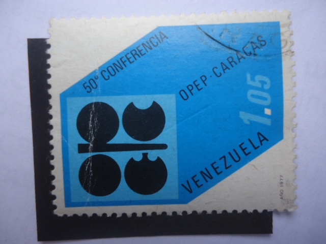 Emblema OPEC-Caracas - 50° Conferencia OPEC, Caracas