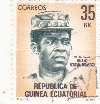 Teniente Coronel-Obiang Nguema