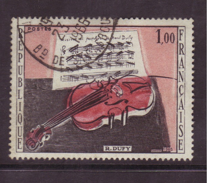  R. DUFY- El violin rojo