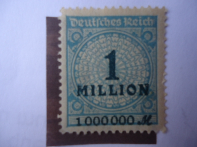 1 Millón - Inflación - Alemania Reino - 