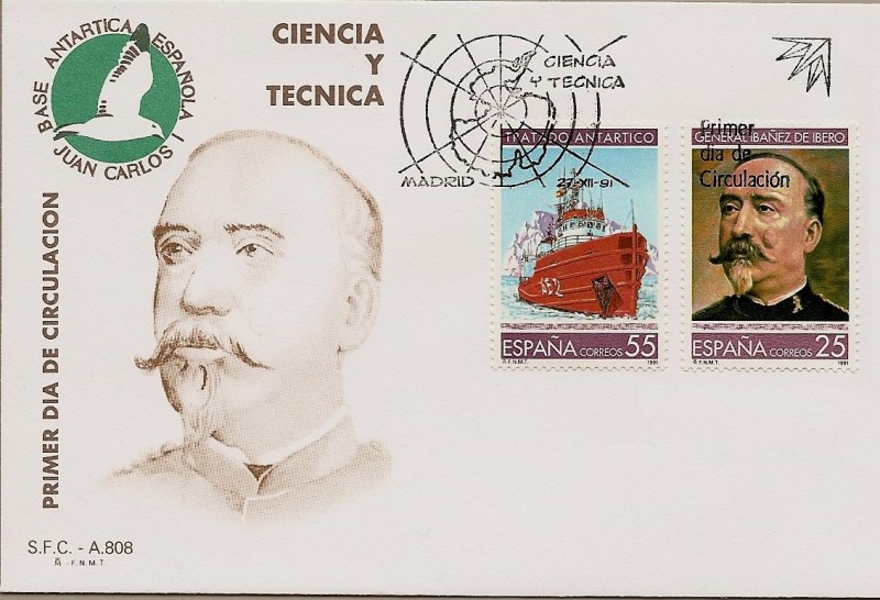 Ciencia y Técnica - Tratado Antartico - General Ibañez de Ibero SPD