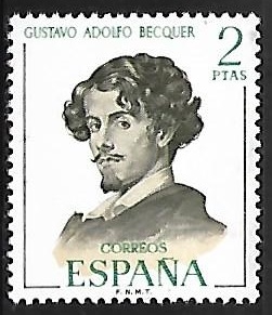 Literatos Españoles - Gustavo Adolfo Becquer