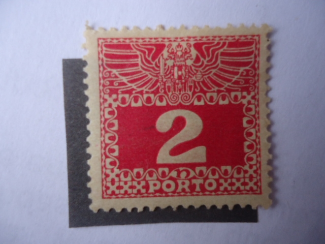Escudo Imperial y Dígito - Postage Due 