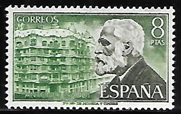  Personajes españoles - Antonio Gaudi