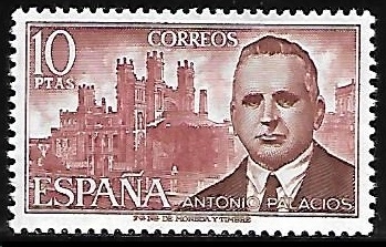 Personajes españoles - Antonio Palacios