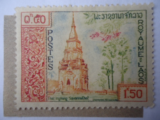 Ing Hang . Savannakhet (Laos) - Templo Budista.