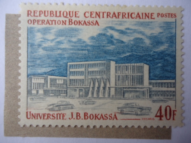 República centroafricana - Universidad Bokassa.