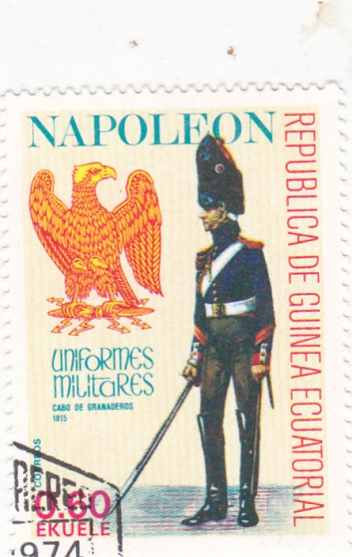Soldados de Napoleón- cabo de granaderos