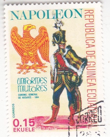 Soldados de Napoleón- coronel general de Husares 