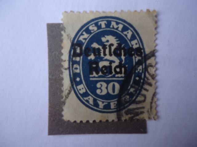 Deutsche Reich - Dienstmarke Bayer