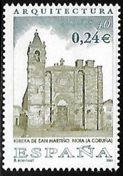 Arquitectura - Igrexa de San Martiño , Noia (A Coruña)