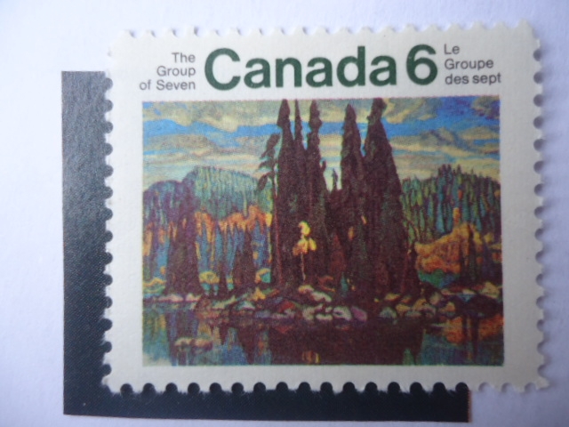 El Grupo de los Siete (1920) 50° Aniversario de Pintores Paisajistas Canadiense. 