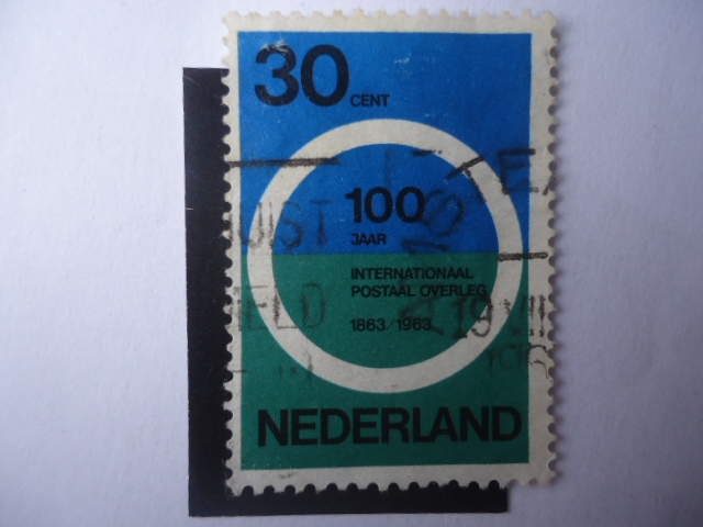 100 jaar Internationaal Postaal Overleg 1863-1963 