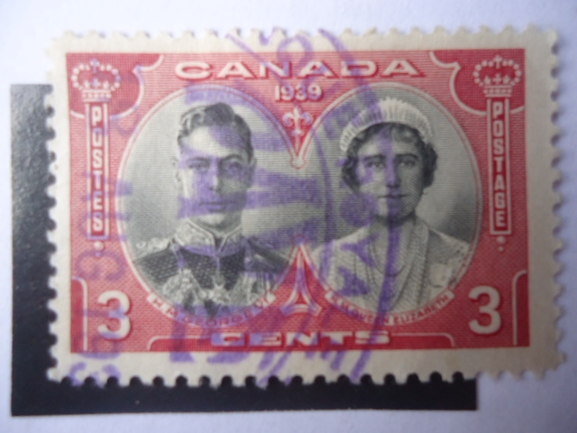 H.M. George VI y H.M. Queen Elizabeth