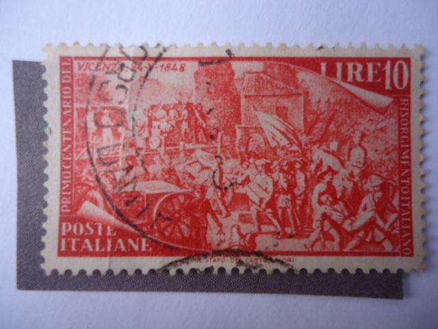 Primer Centenario del Risorgimento Italiano - Vicencia 24-V-1848