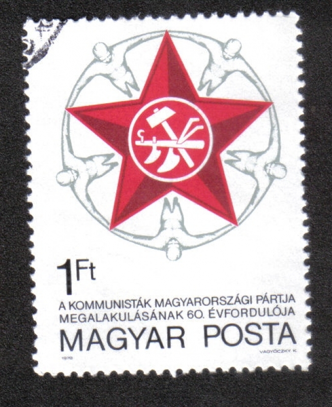 60.º aniversario del Partido Comunista Húngaro