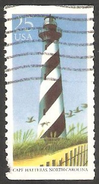 1897 - Faro Cabo Hatteras, Carolina del Norte