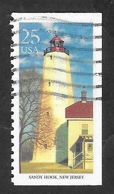1900 - Faro Sandy Hook, en New Jersey