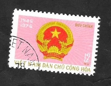 866 - 30 Anivº de la Fundación de la R.D. de Vietnam, Bandera