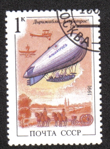 Aviación, Dirigible 