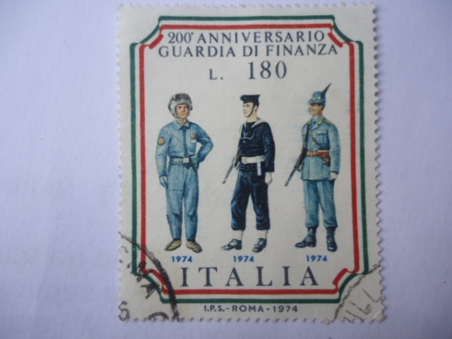 Guardias Italianas de Impuestos Especiales - 200° Aniversario Guardia Financiera.