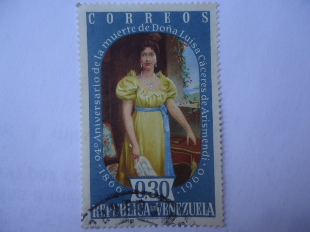 Doña Luisa Cáceres de Arismendi (1799-1866) -94 Aniversario de su Muerte