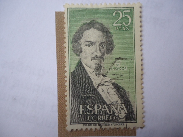 Edi:ES 2072 - José de Espronceda (1808-1967) Escritor y Poeta.