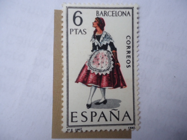 Ed:1774 - Provincia de Barcelona - Trajes Regionales - N°8