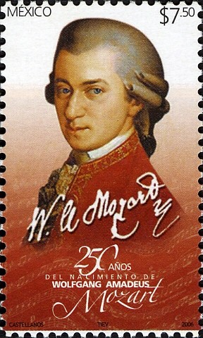 250 años del natalicio de Woftgan Amadeus Mozart