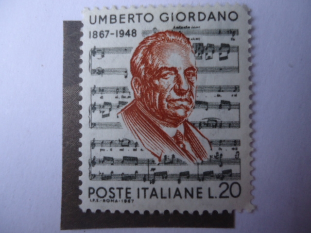 Humberto Giordano (1867-1948) -Compositor de Operas.