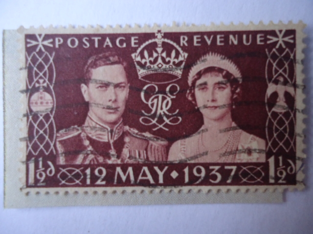 Coronación-King George VI - Reino Unido de Gran Bretaña e Irlanda del Norte.