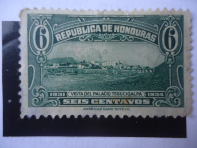 Vista del Palacio Tegucigalpa (1931-1934)