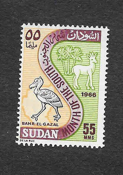 196 - Mapa de Sudán
