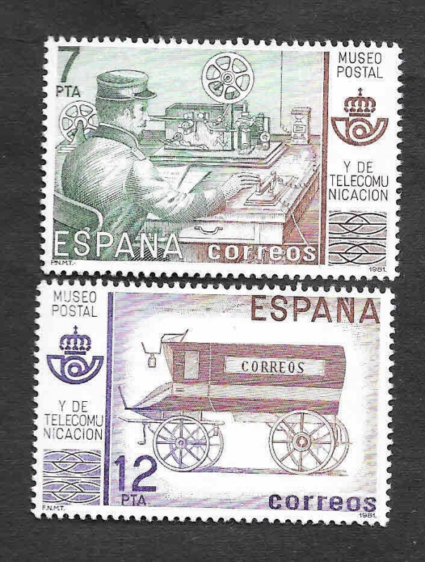 Edf 2637-2638 Museo Postal