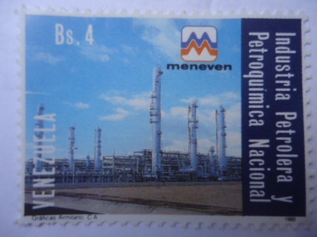 Industria Petrolera y Petroquímica Nacional-10 Aniversario de PDVSA- Meneven S.A (Subsidiaria de PDV