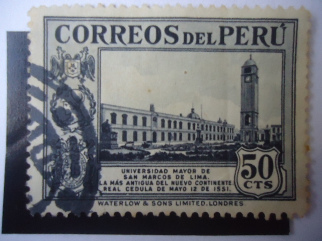 Universidad Mayor de San Marcos de Lima-La más Antigua del Nuevo Continente, 1551.