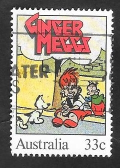 918 - Ginger Meggs, personaje de cómic