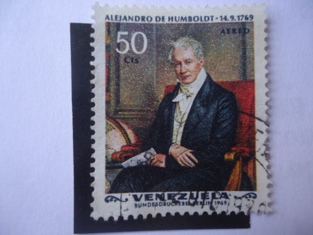 Alexander Von Humboldt (1760-1859) Naturalista Alemán.