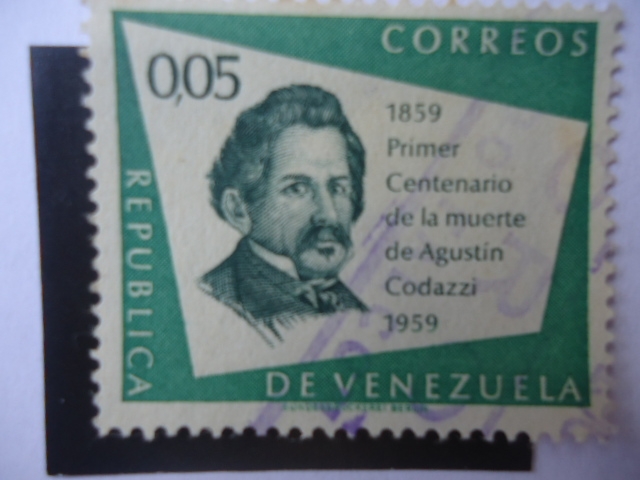 Centenario de la Muerte de Agustín Codazzi (1793-1859)