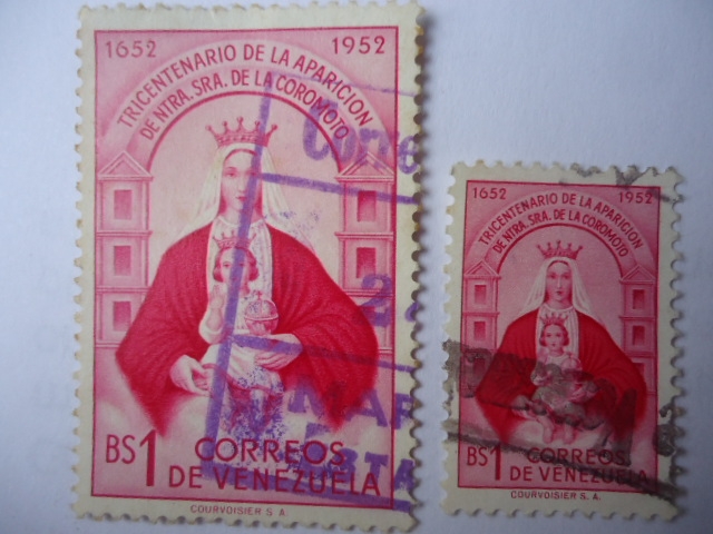 Tricentenario de la Aparición de Nuestra Señora de la Coromoto (1652-1952) 