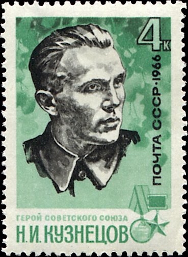 Héroe de la Unión Soviética Nikolai Kuznetsov