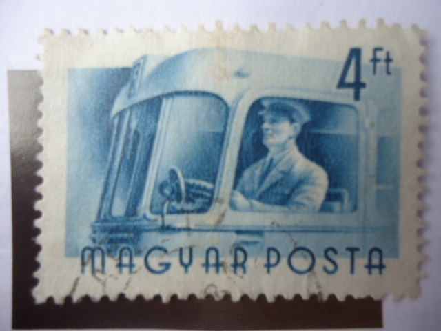 Conductor del Autobús - Trabajadores Húngaros.