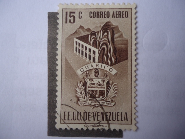 EE.UU. de Venezuela - Estado Guárico - Escudo de Armas.