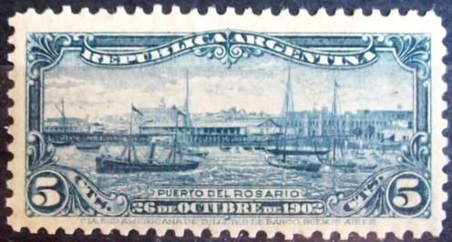 Puerto del Rosario. Argentina. 1902