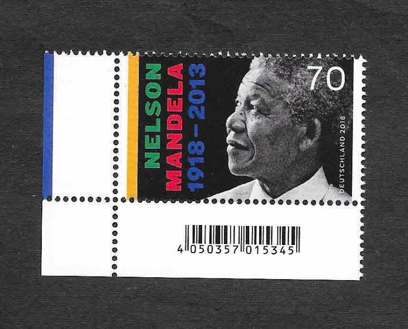 3052 - Centenario de Nelson Mandela