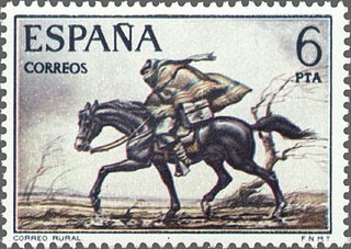 ESPAÑA 1976 2331 Sello Nuevo Servicio de Correos Correo Rural