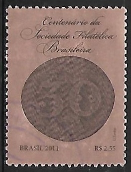 Centenario de la Sociedad Filatélica Brasileira