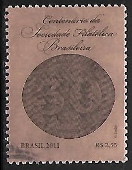 Centenario de la Sociedad Filatélica Brasileira