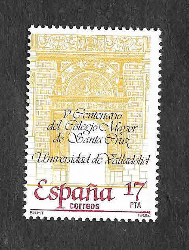 Edf 2780 - V Centenario del Colegio Mayor de Santa Cruz