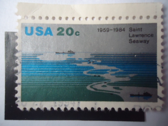 Canal de San Lorenzo -25 Aniversaro,1959-1984 - St. Lawrence Seaway - 